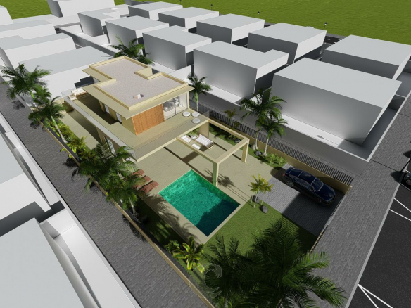 Luxury-Villa-for-Sale-in-Palm-Mar,-Tenerife Discover a 4-bedroom luxury villa under construction in Palm-Mar with panoramic sea and park views, a private heated pool, and elegant terraces. Ready by summer 2026.