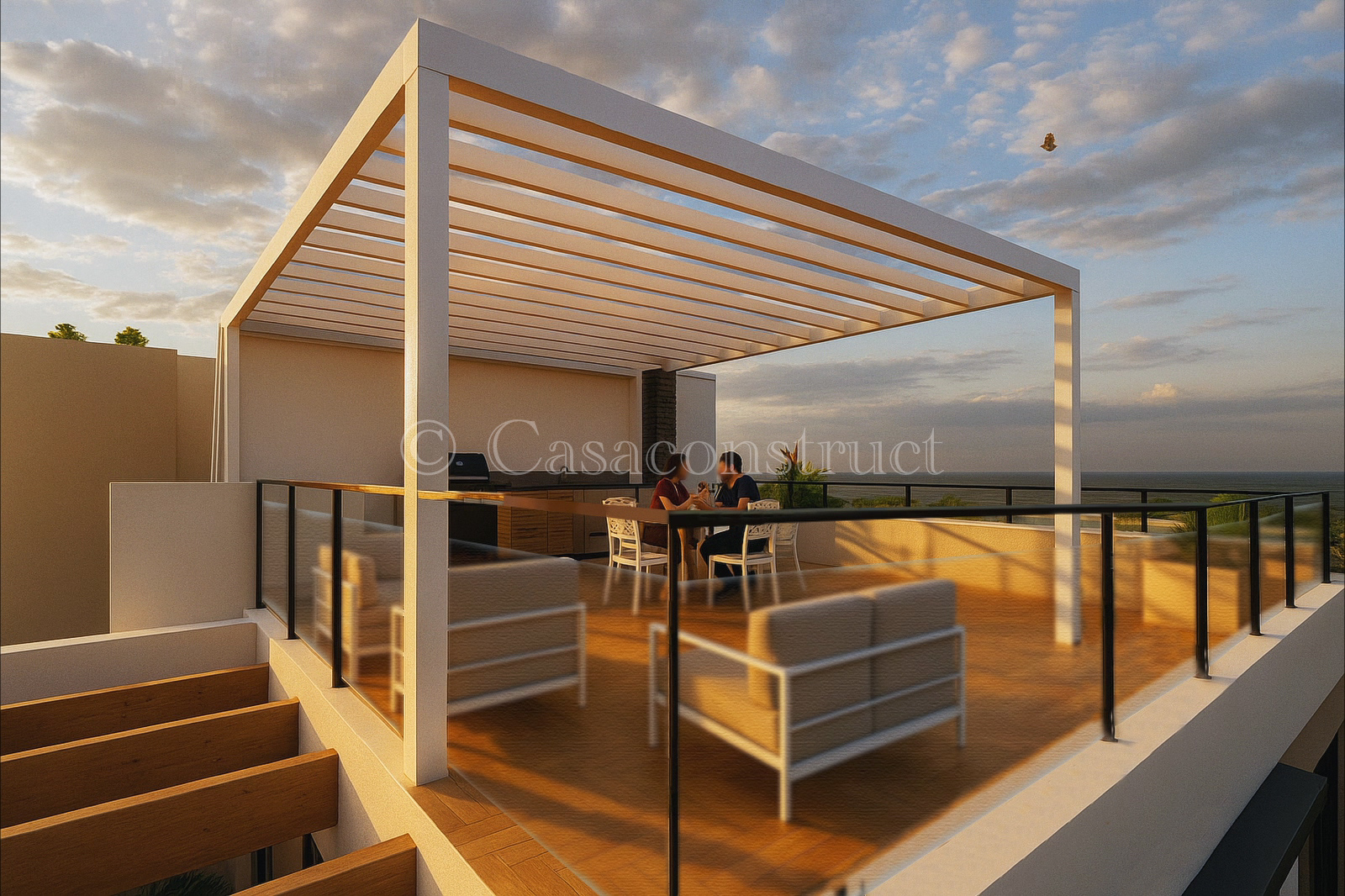 Modern 2-bedroom villa for sale in Chío Tenerife South02 Modern 2-bedroom villa for sale in Chío, Tenerife South with private pool, rooftop terrace, and ocean views. Move-in ready in 2025.