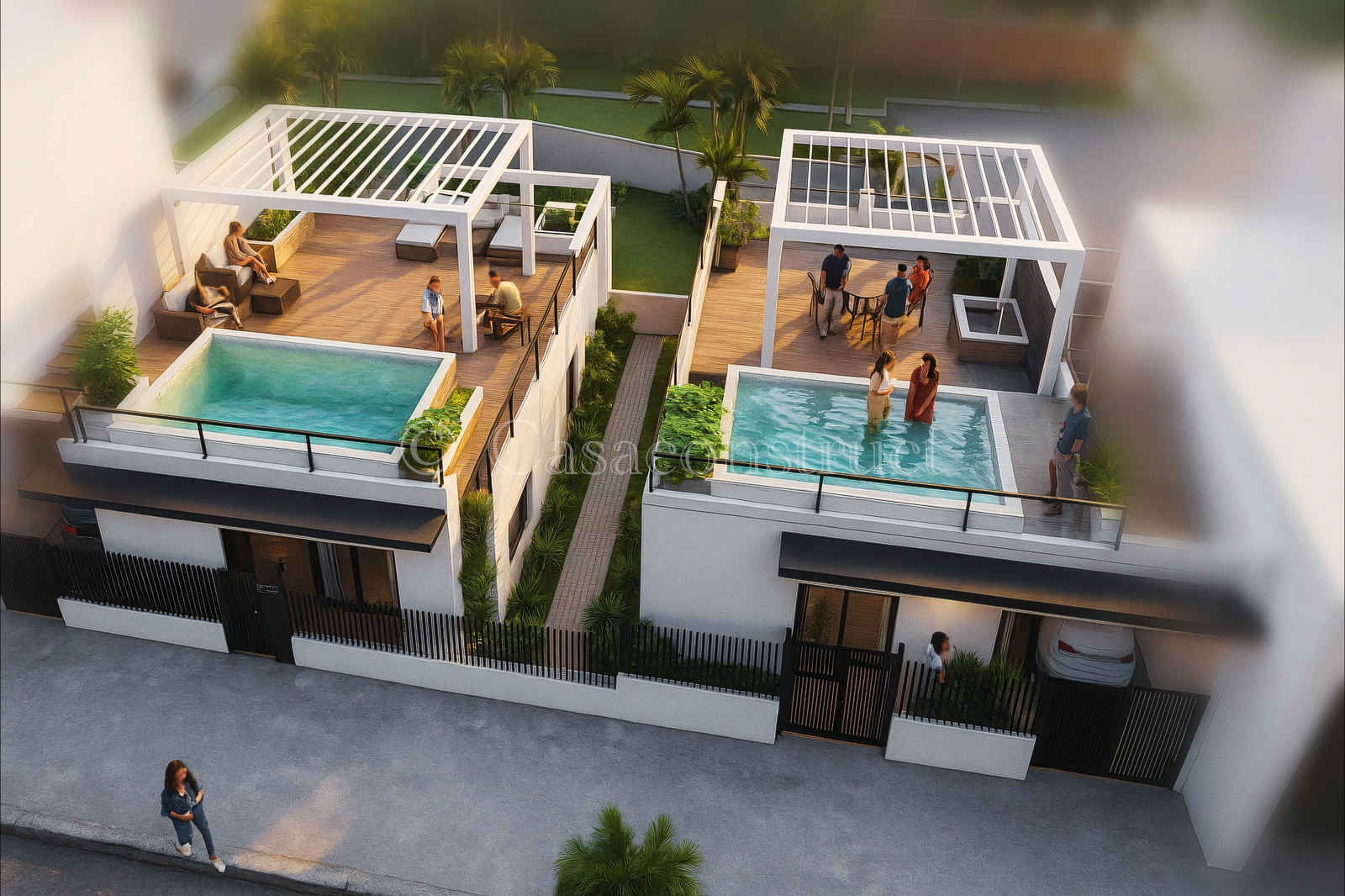 Modern 2-bedroom villa for sale in Chío Tenerife South12 Modern 2-bedroom villa for sale in Chío, Tenerife South with private pool, rooftop terrace, and ocean views. Move-in ready in 2025.
